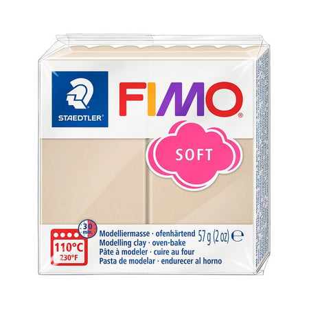 Fimo Staedtler - Plastilina Fimo soft 57 gramos sahara