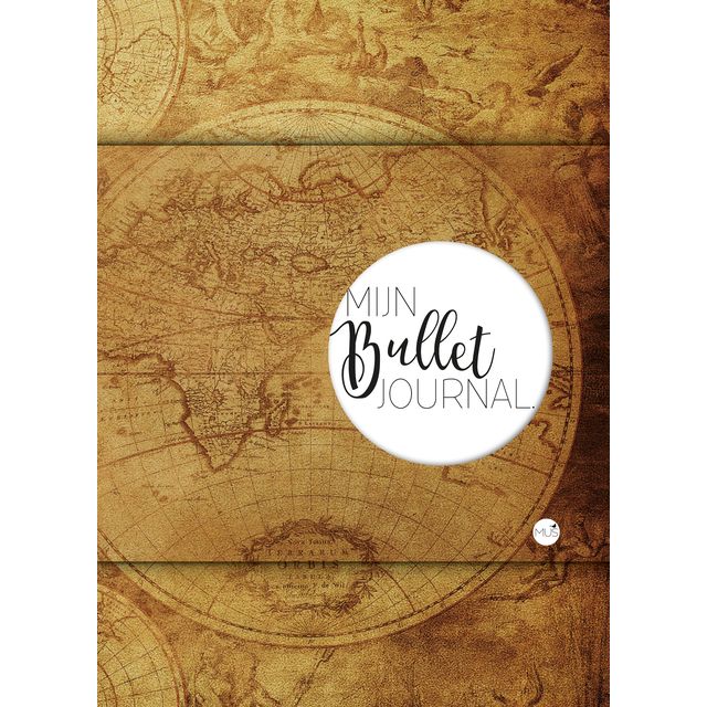Bullet Journal - My world map dots 240 pages