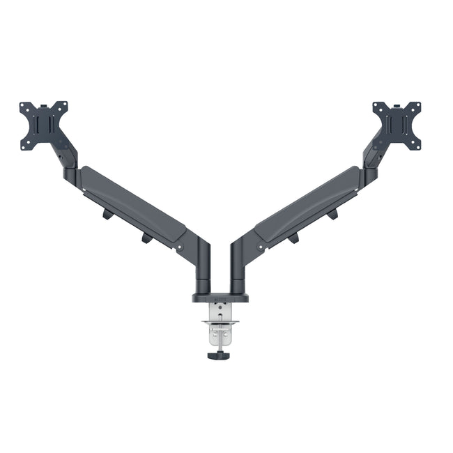 Leitz - Brazo para monitor Ergo Brazo para monitor doble que ahorra espacio