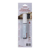 Europel - Pennarello a gesso staccabile waterproof 15mm bianco blister 1 pezzo