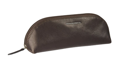Maverick - Federmäppchen Braun oval