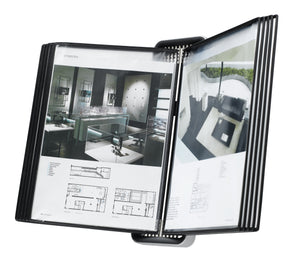Tarifold -  Zichtpanelensysteem wand veo a4 pp zwart