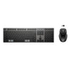 HP -  725 Multi-Device Rechargeable Wireless Keyboard and Mouse Combo
