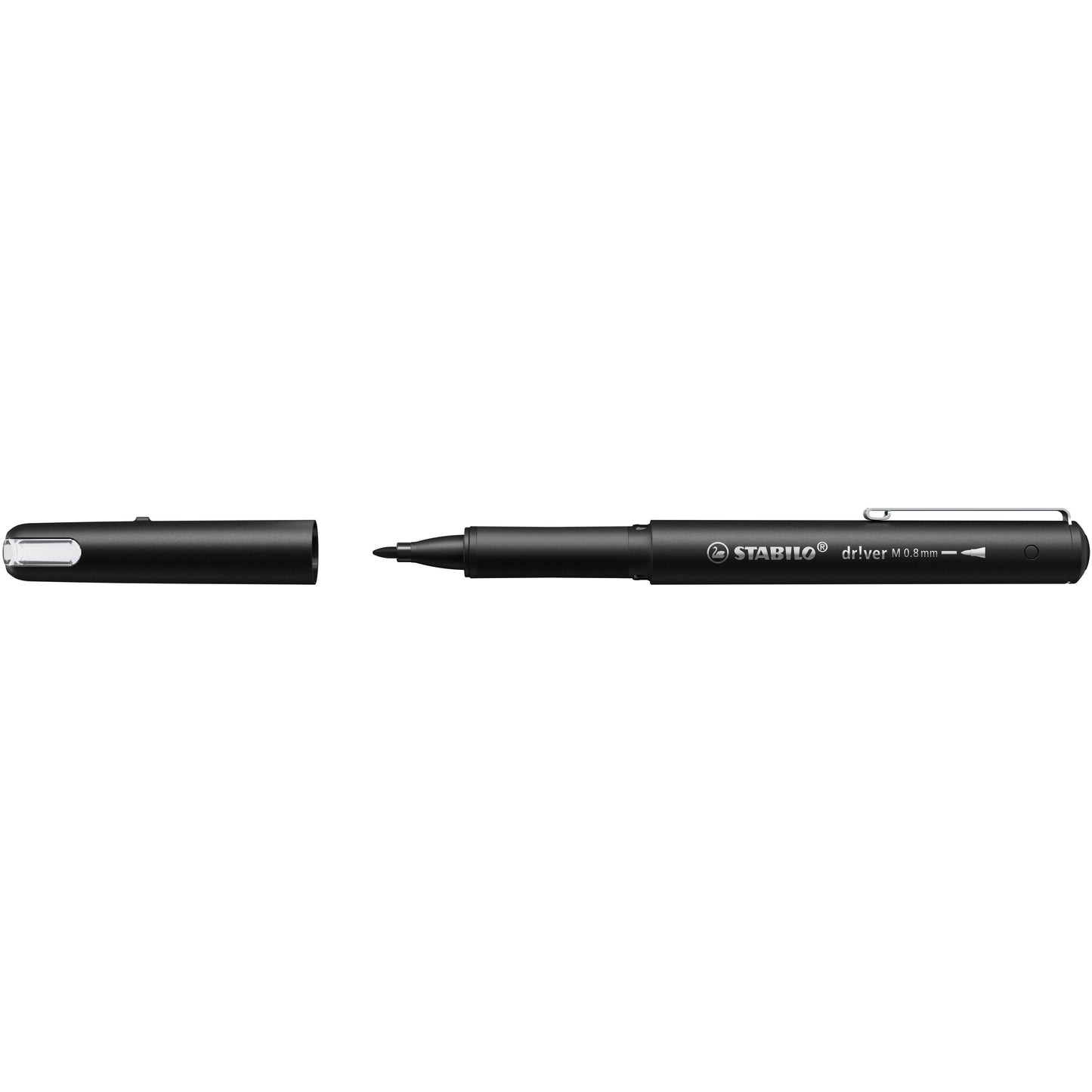 Stabilo - Fineliner dr!ver mediano negro