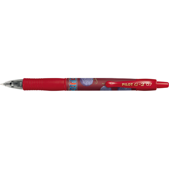 Pilot -  Gelschrijver  G-2-07 One Piece medium rood
