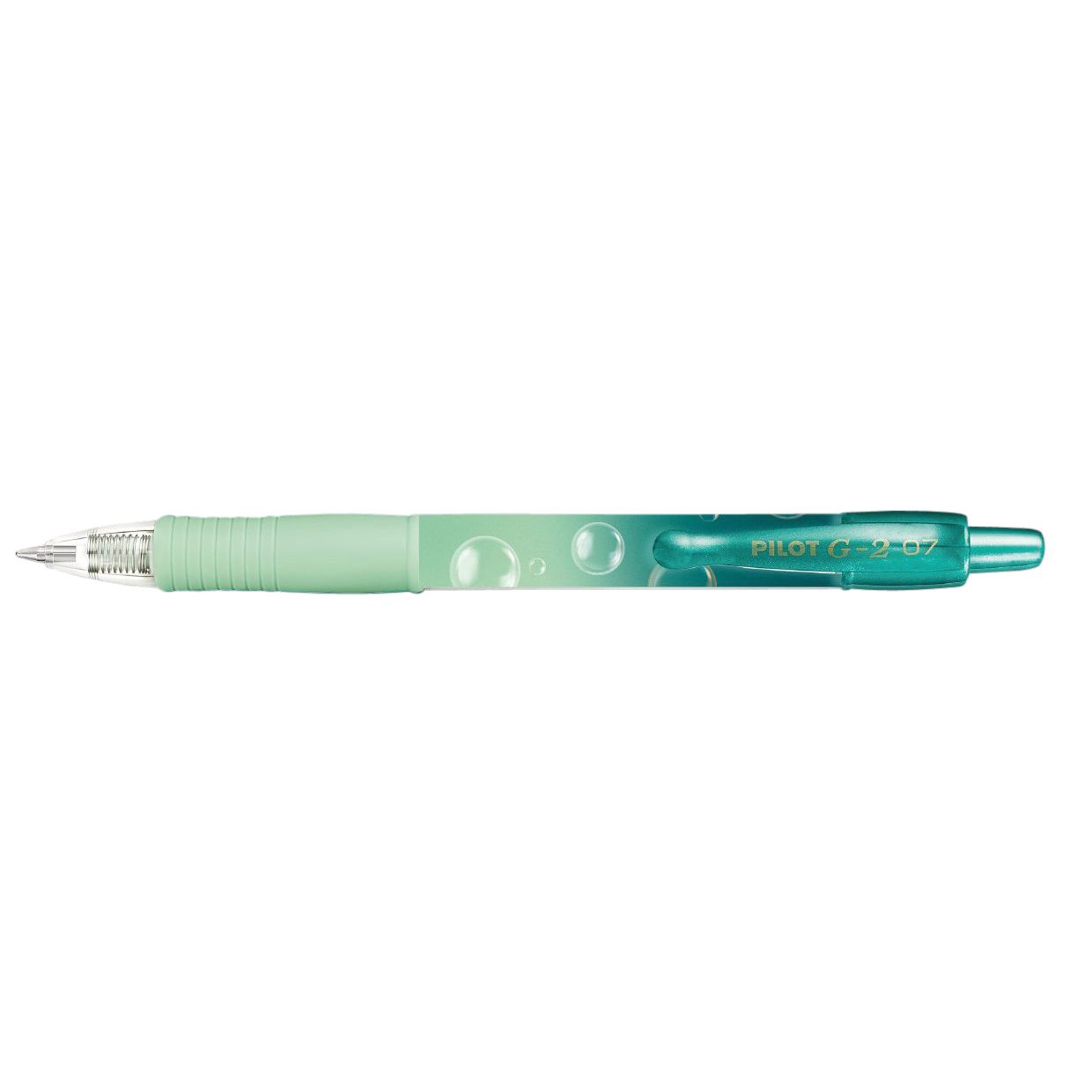 Pilot -  Gelschrijver  G-2 Bubble groen medium blauwschrijvend | 12 stuks