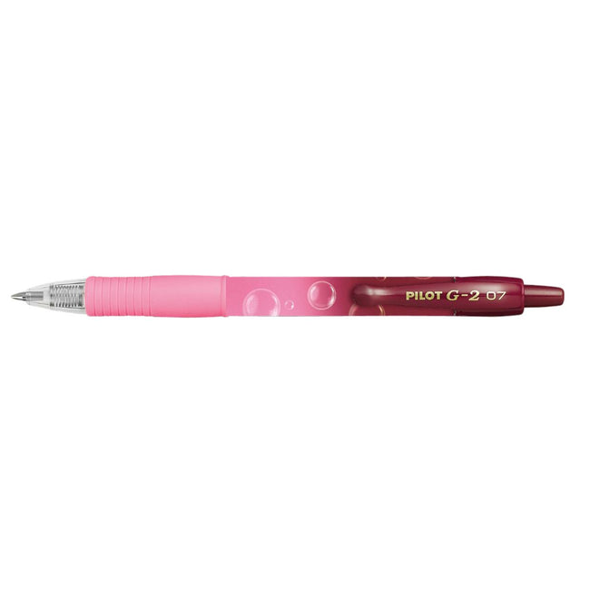 Pilot -  Gelschrijver  g-2 bubble roze m blauwschr