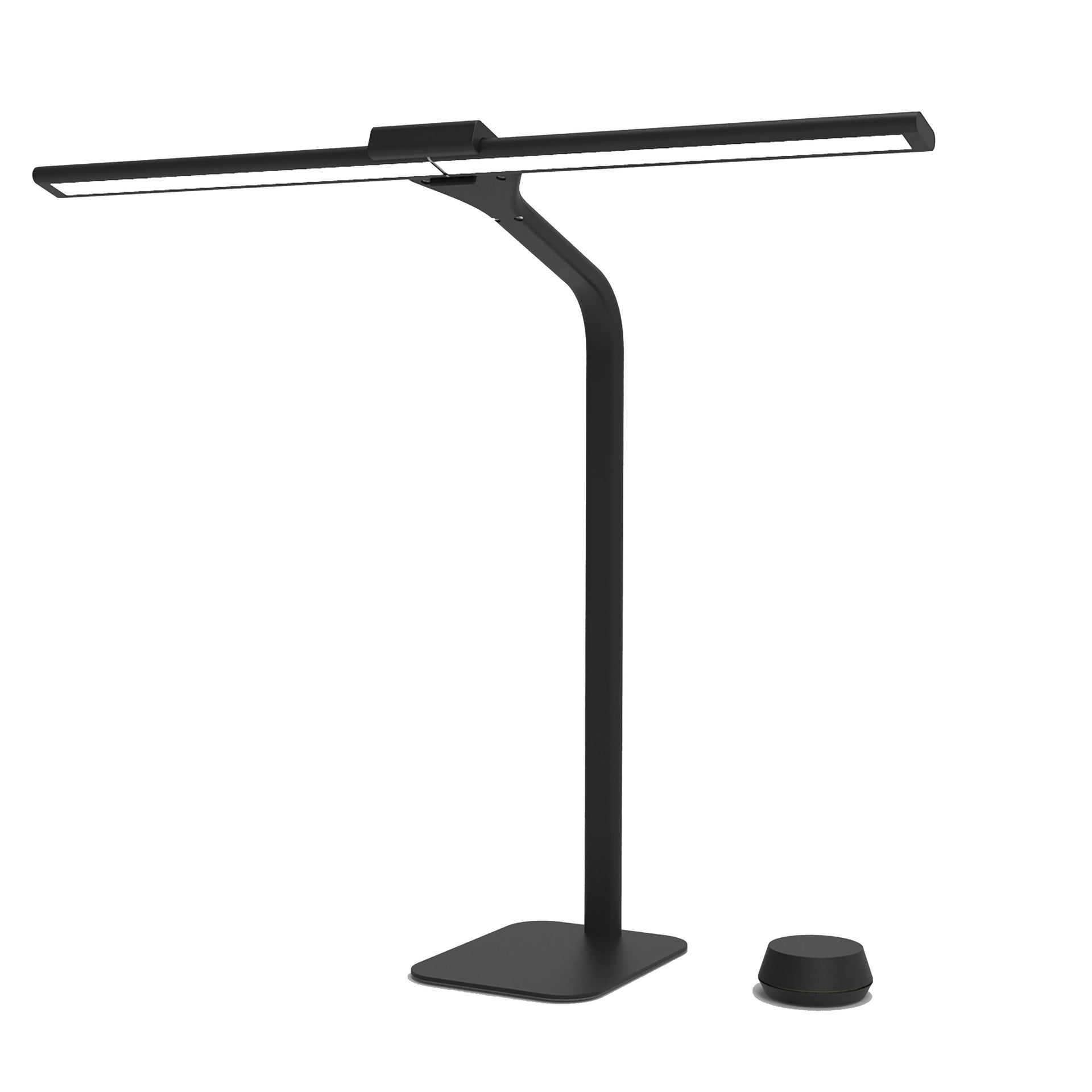 UNILUX - Lampada da scrivania Strata base LED nera