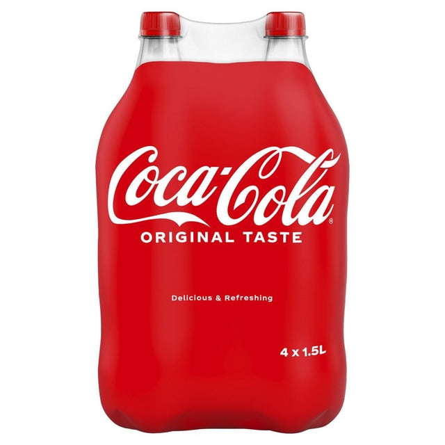 Coca Cola - Bevanda analcolica normale bottiglia in PET da 1,5 litri