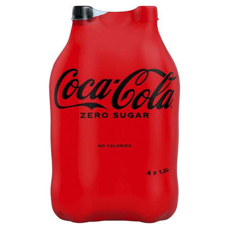 Coca Cola - Bevanda analcolica zero bottiglia in PET da 1,5 litri