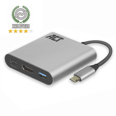 ACT - Adapter USB-C multiport for 1 HDMI monitor