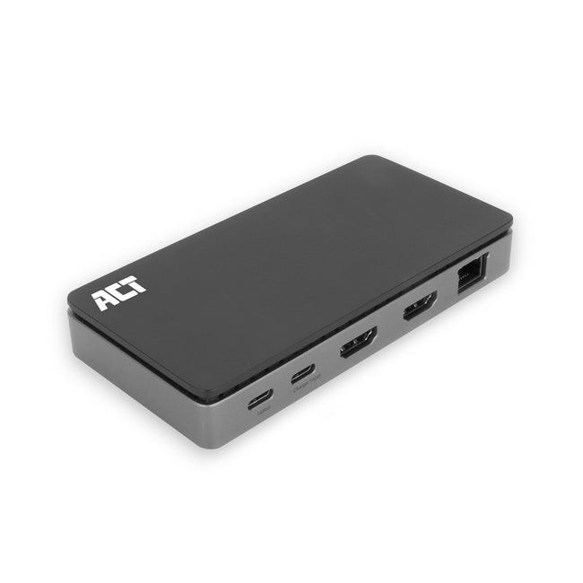 ACT - Estación de acoplamiento USB-C 4K MST para 2 monitores HDMI