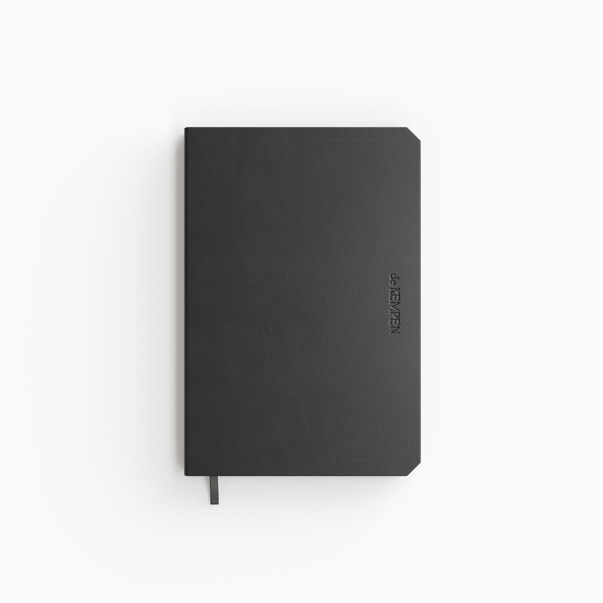 De KEMPEN - Notebook Ashblack 110x160mm vuoto 160 pagine 90gr nero