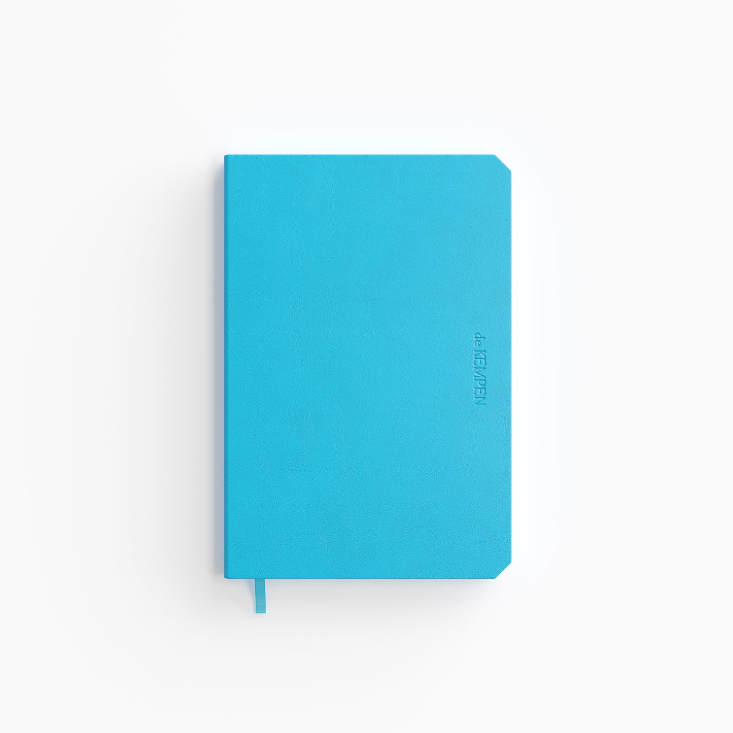 De KEMPEN - Notebook Limitless 110x160mm blank 160 pages 90gr bright blue