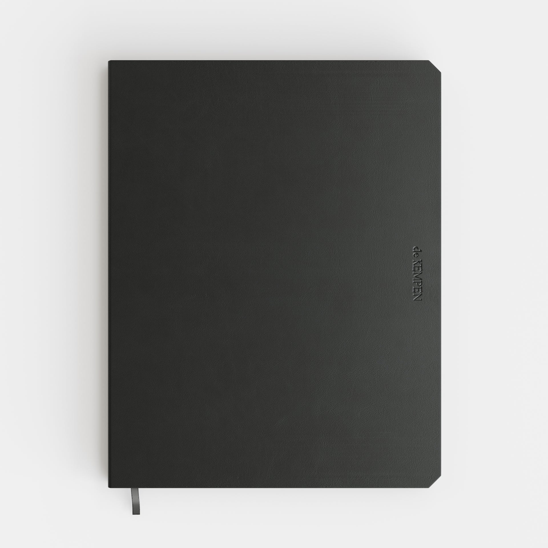 De KEMPEN - Notebook Ashblack 171x220mm vuoto 192 pagine 90gr nero