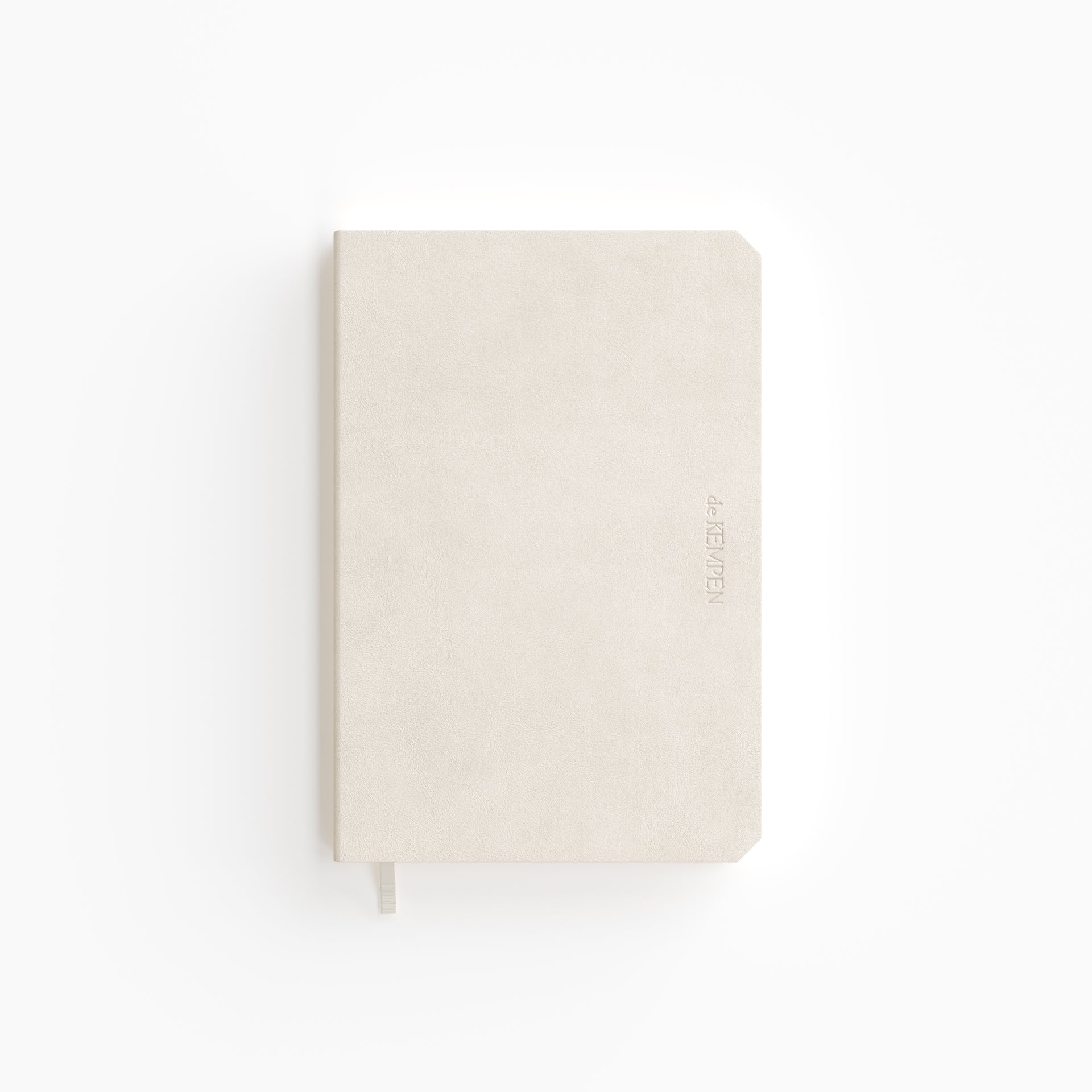 De KEMPEN - Quaderno cotone Vanilla 110x160mm linea 160 pagine 90gr bianco