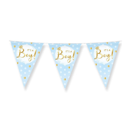 Bruna office - Party Flags foil It's a boy! | 6 pieces