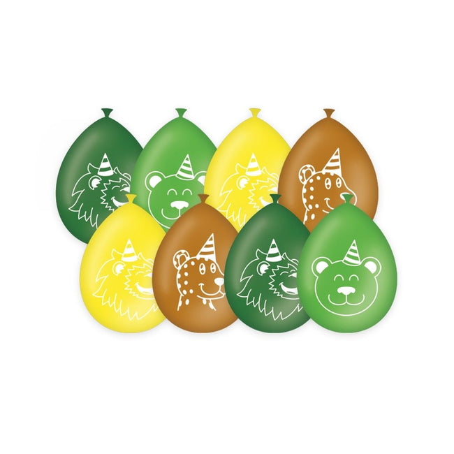 Bruna office -  Balloons Jungle cartoon