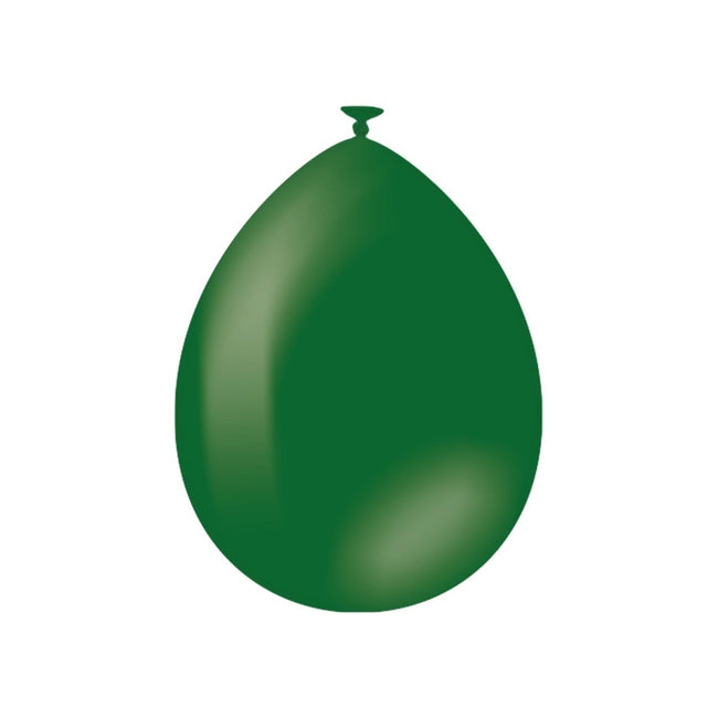 Ufficio Bruna - Palloncini 25 pz. Verde bosco | 6 pezzi