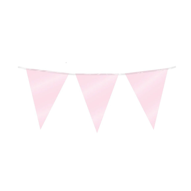 Bruna office - Party Flag Foil Baby Pink | 6 pieces
