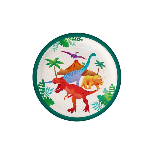 Bruna office -  Plates Dino | 6 stuks