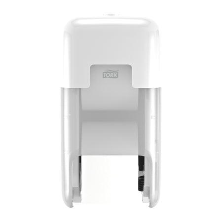 Tork - Distributore di carta igienica T7 Elevation OptiServe Coreless medio verticale duo bianco 558040