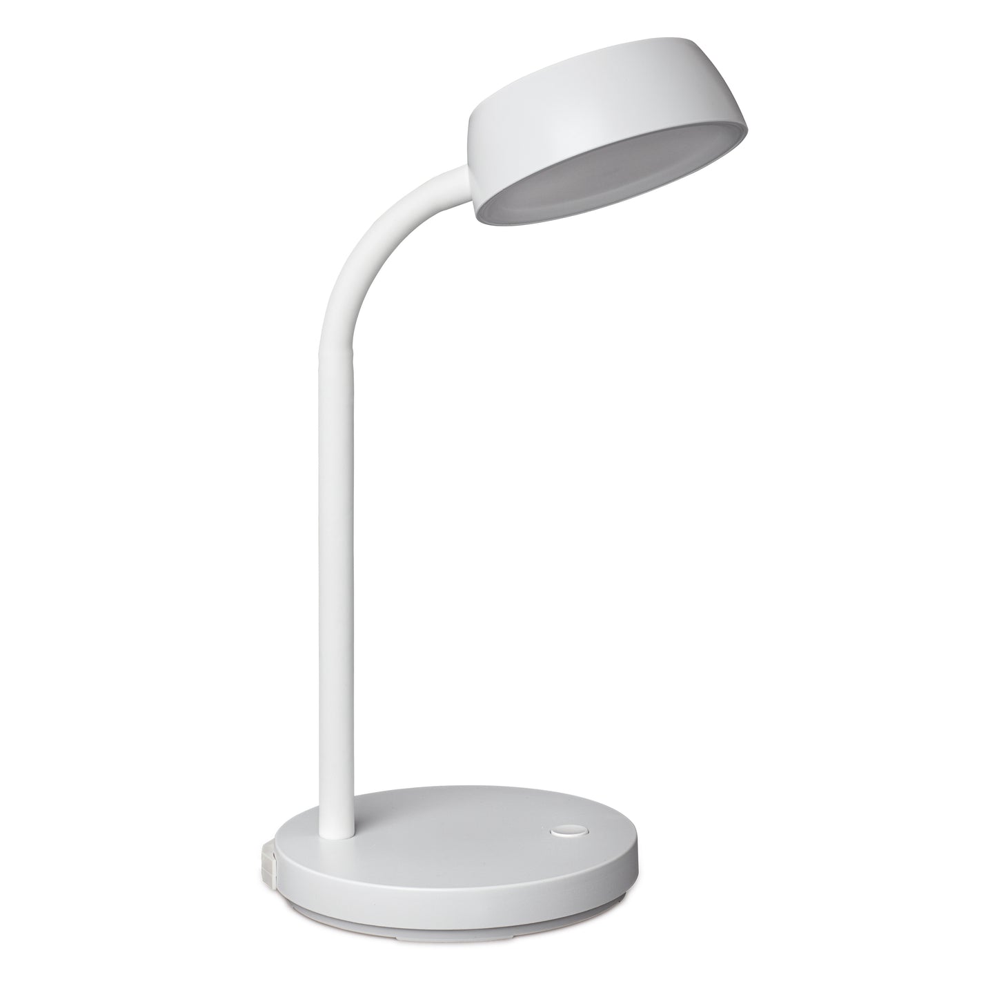 MAUL - Lampe de bureau abby LED sur socle blanc