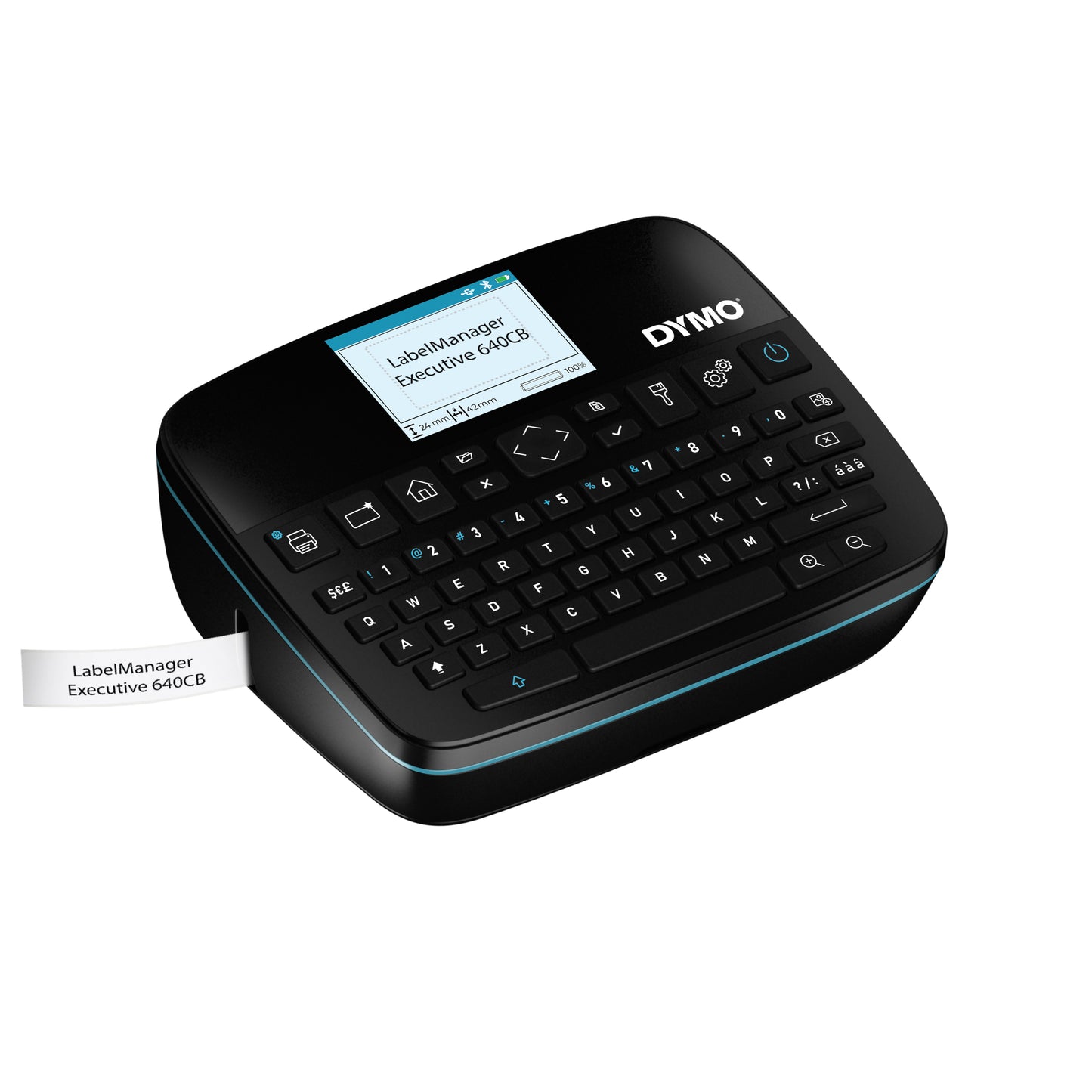 Dymo - Stampante per etichette label manager 640cb qwerty 24mm
