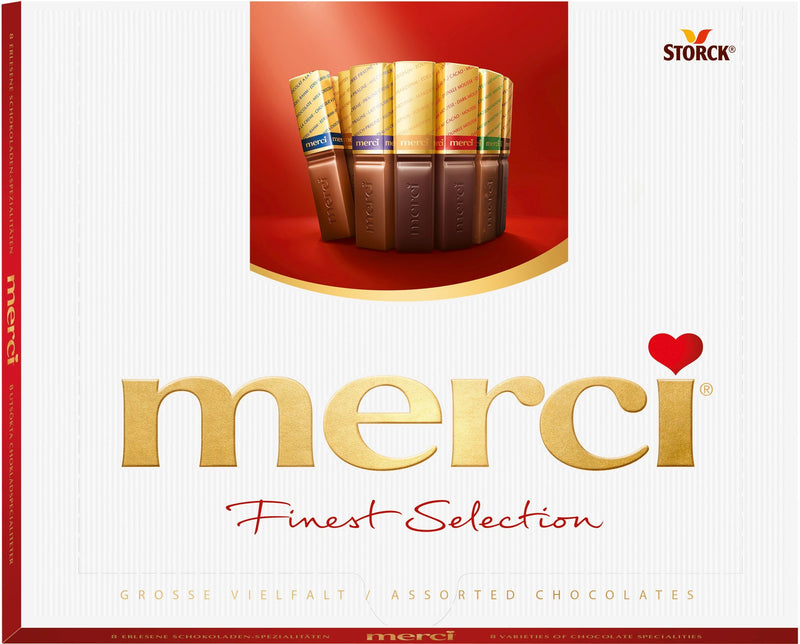 Merci -  Chocolade  finest selection 250gr | 10 stuks