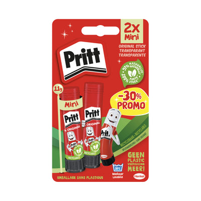 Pritt -  Lijmstift stick original 2x 11gr promo | 12 stuks