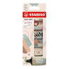 STABILO - Resaltador boss mini naturaleza culo 6 piezas