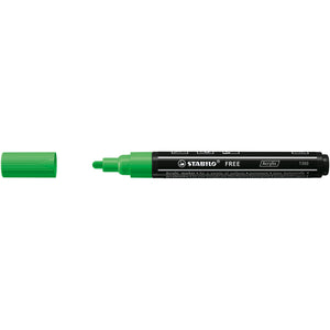 Stabilo -  Acrylmarker free acrylic t300 bladgroen | 5 stuks
