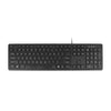Quantore -  Toetsenbord Qwerty bedraad USB-A zwart | 30 stuks