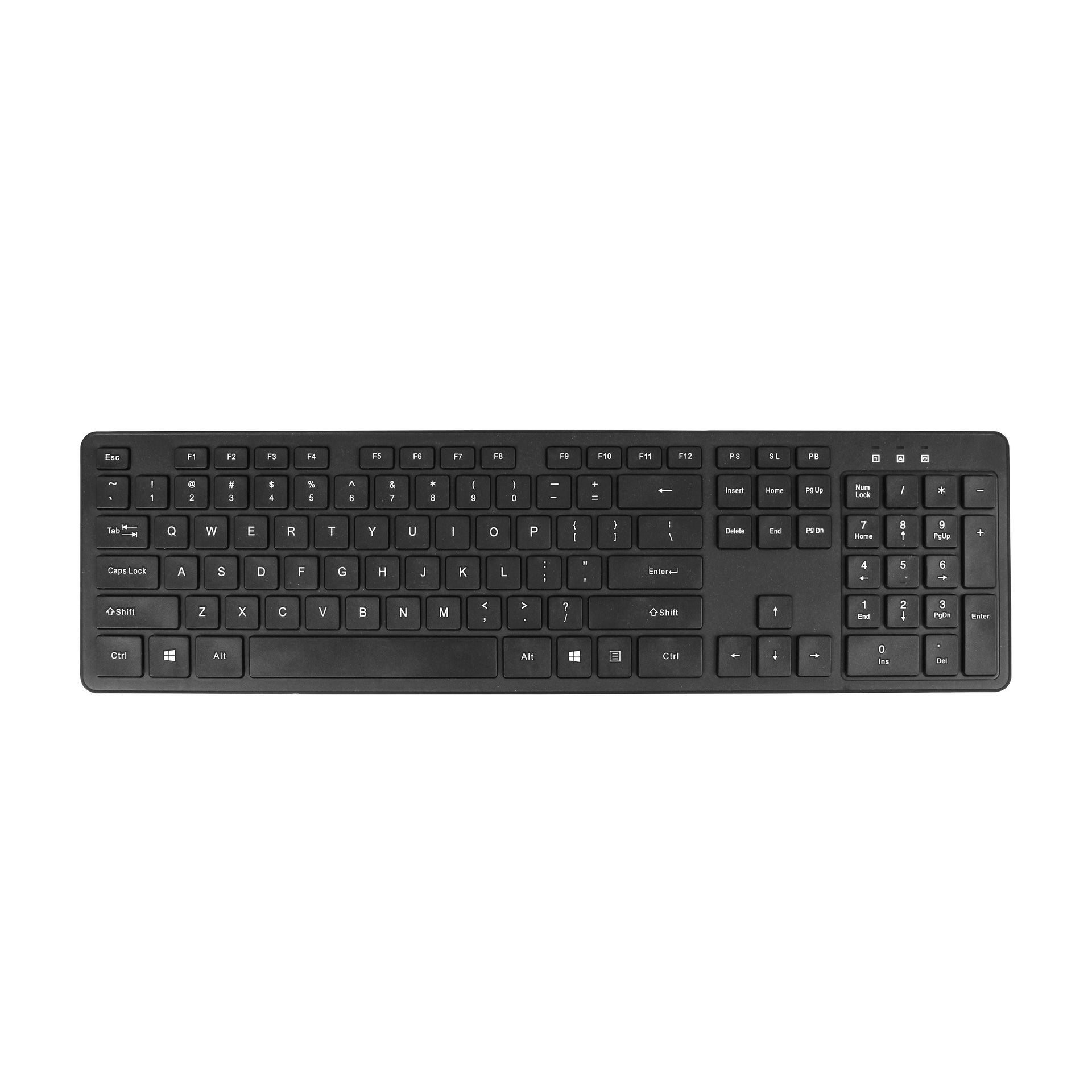 Quantore -  Toetsenbord qwerty draadloos usb-a zwart | 30 stuks