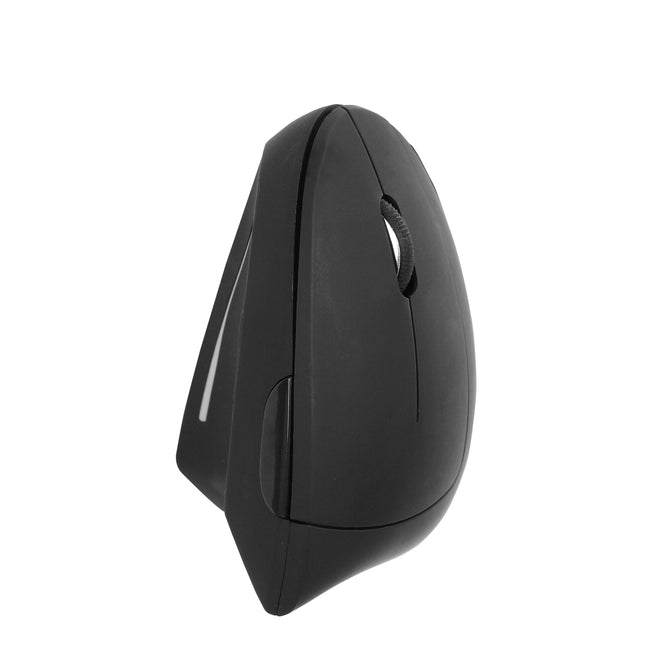 Quantore - Mouse ergonomico wireless USB-A nero | 48 pezzi