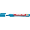 Edding - Felt-tip pen 385 flipchart brush light blue | 10 pieces