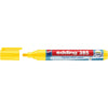 Edding - Felt-tip pen 385 flipchart brush yellow | 10 pieces