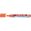 Edding - Felt-tip pen 385 flipchart brush orange | 10 pieces