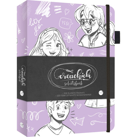 Crea Chick - Skizzenbuch CreaChick Lilac