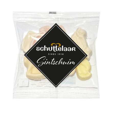 Schuttelaar -  Schuimpjes  sint nicolaas 50 gram