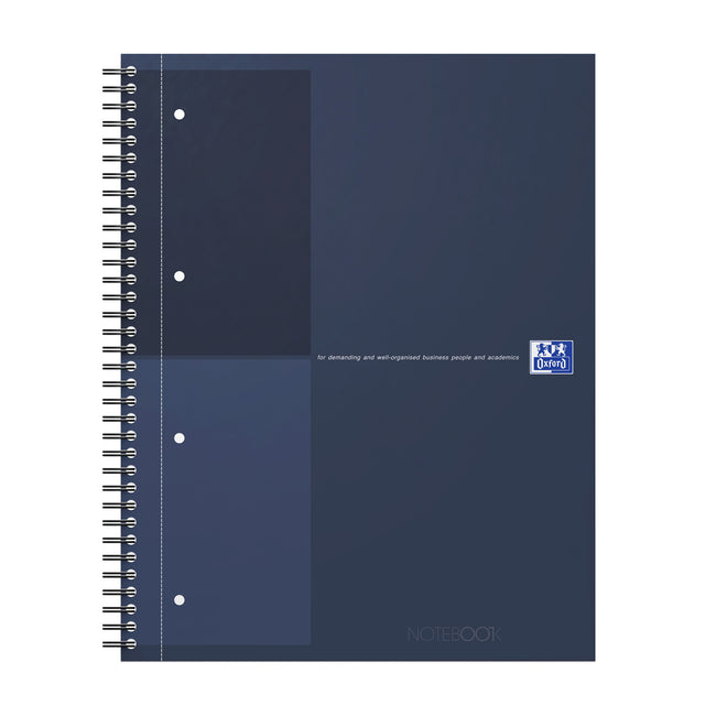 Oxford - Bloc spirale oxf international cahier a4+ ligne bleu