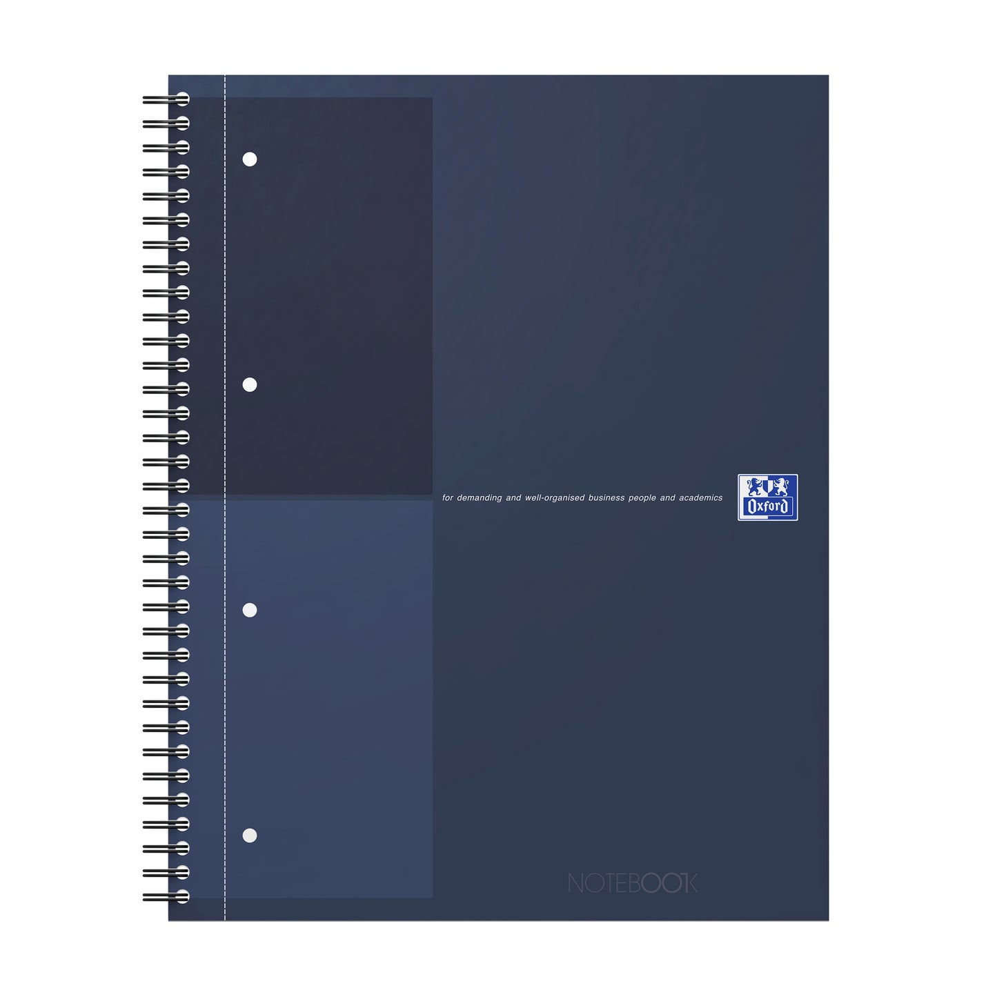Oxford -  Spiraalblk oxf international notebk a4+ lijn blauw