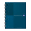Oxford -  Spiraalblok International Notebook A4+ lijn petrol blauw | 5 stuks
