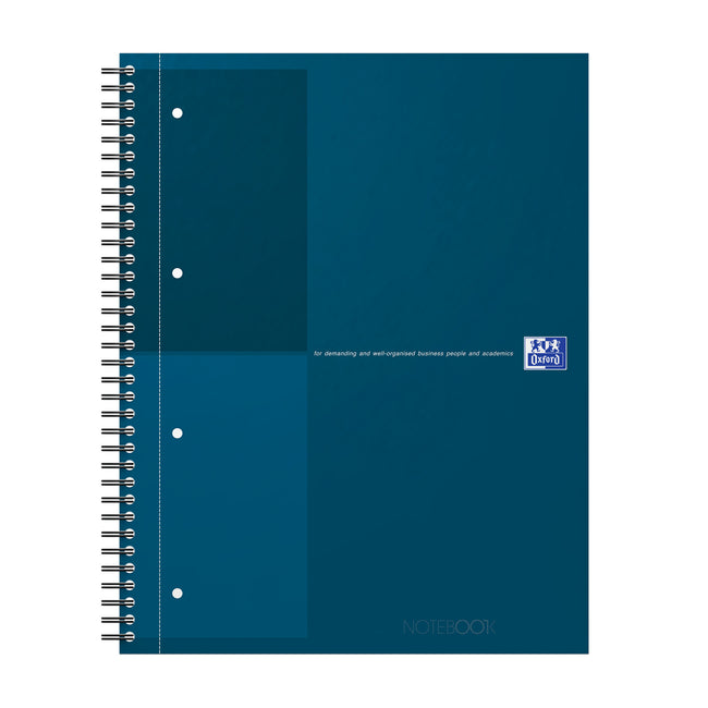 Oxford -  Spiraalblk oxf international notebk a4+ ln petr bl | 5 stuks