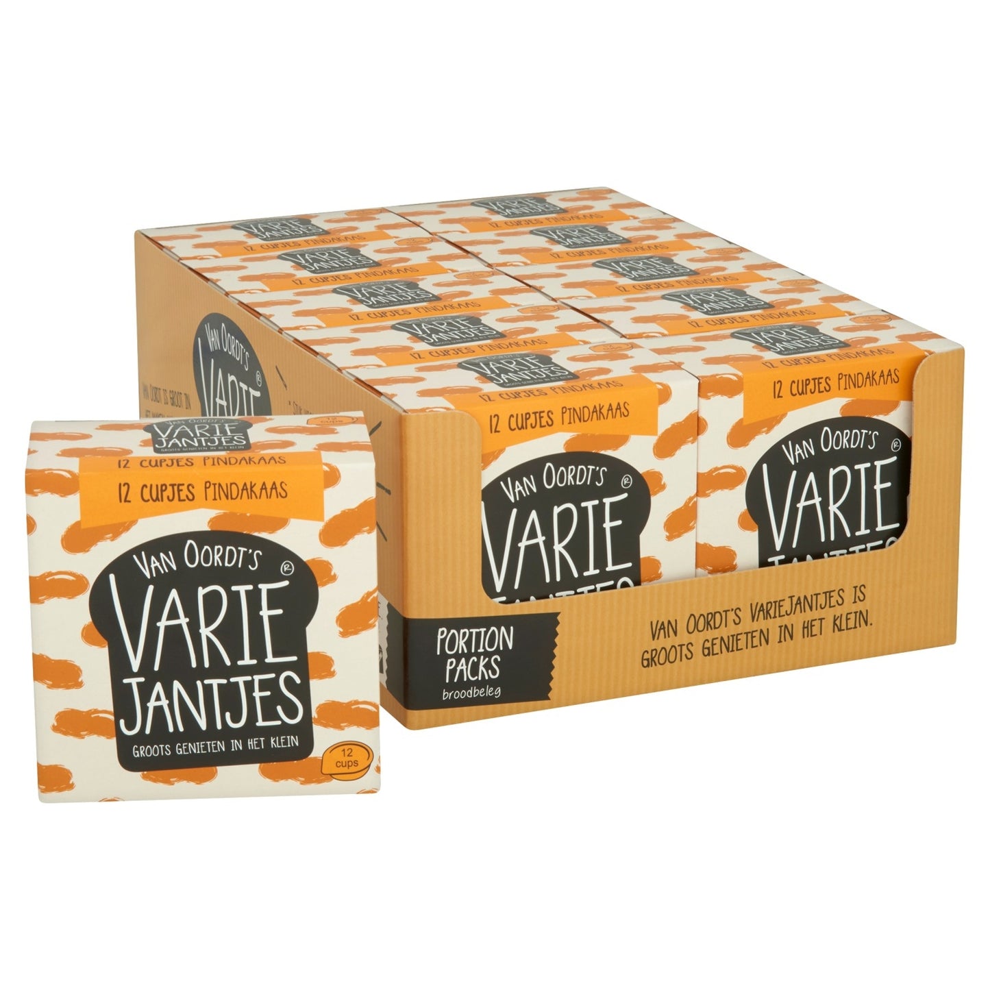 VarieJantjes - Beurre de cacahuète 12x15 grammes