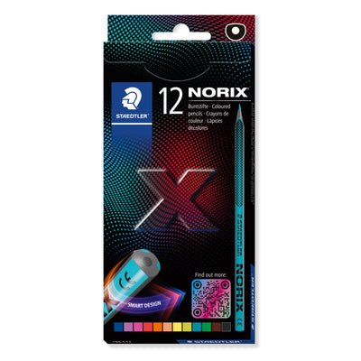 Staedtler - Matite colorate norix set 12 colori | 10 pezzi