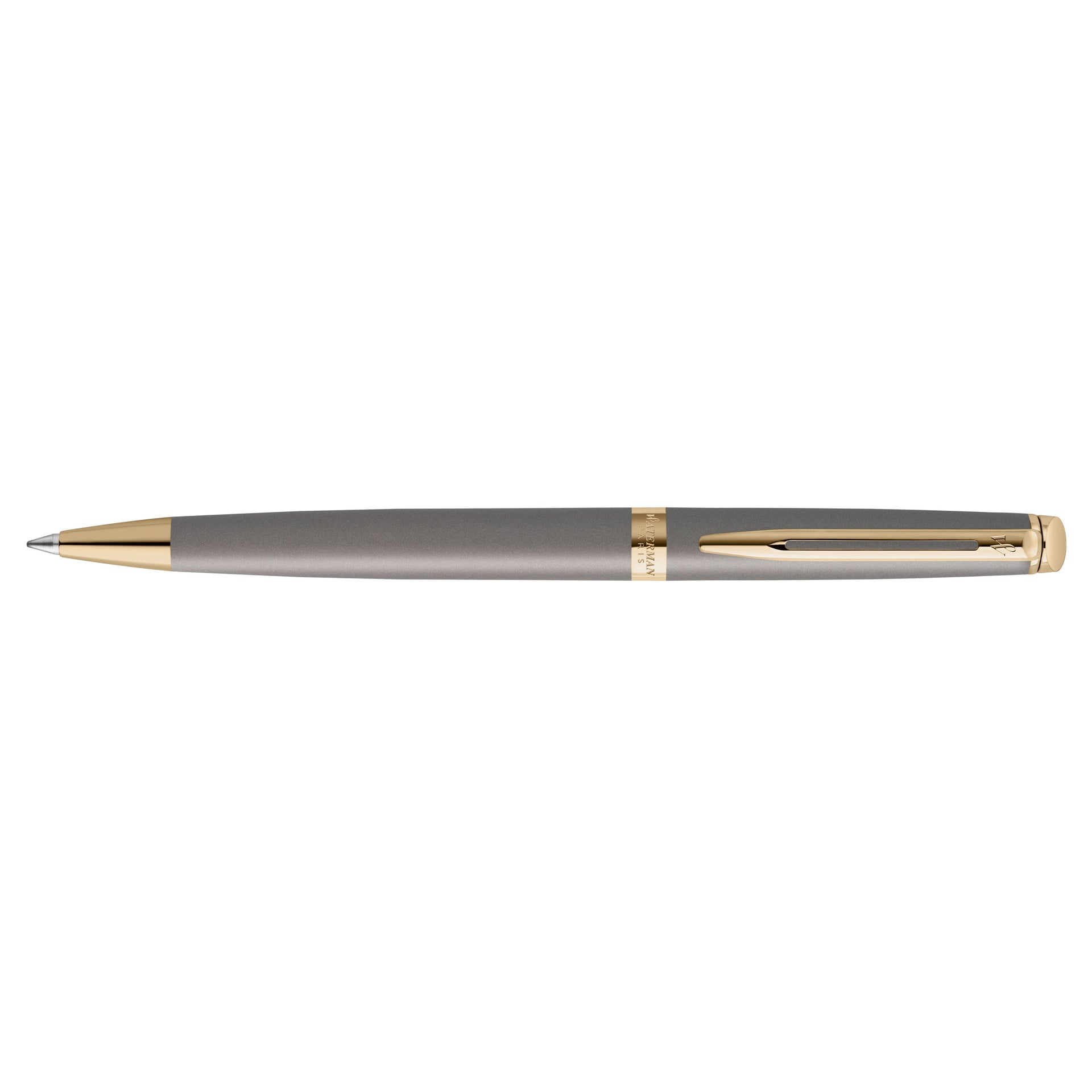 Waterman - Penna a sfera hemisp fashion gt m grigio metallizzato