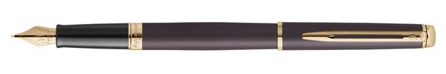 Waterman - Penna stilografica hemisp fashion gt m nero metallizzato