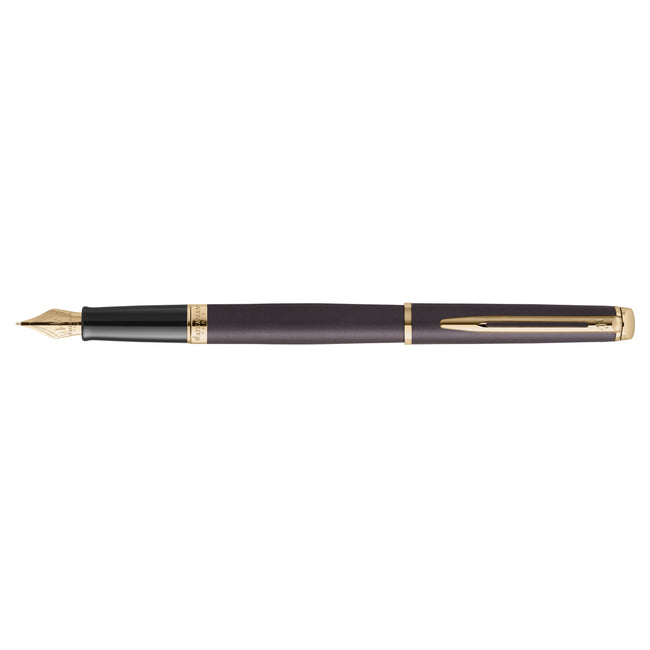 Waterman - Fountain pen hemisp fashion gt m metallic black