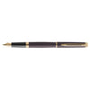 Waterman - Pluma estilográfica hemisp fashion gt m negro metalizado